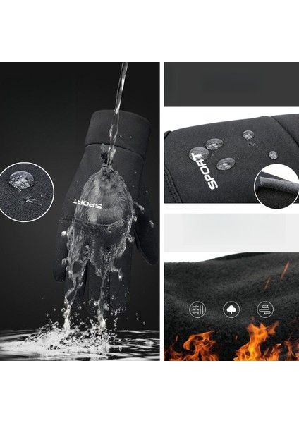 Su Geçirmez Kaymaz Sıcak Sürme Sporları Motosiklet Eldivenleri Tianzerun (Yurt Dışından) fırsatları