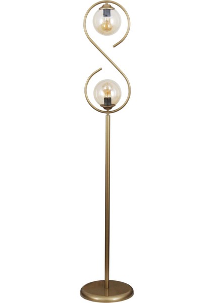 Sonsuz 2 Li Eskitme Lambader Bal Camlı Modern , Oturma Odası ,yatak Odası , Salon Lambader fiyatları