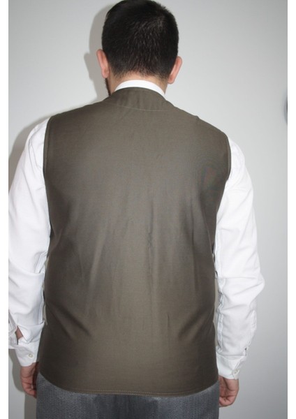 Erkek Haki Çok Cepli Yazlık Yelek modelleri