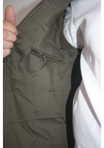 Erkek Haki Çok Cepli Yazlık Yelek fiyatları