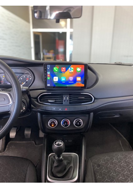 Fıat Egea 9"uyumlu Android Multimedia Gerçek 4/64 Kablosuz Carplay Geri Görüş Kameralı fırsatları