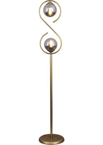 Sonsuz 2 Li Eskitme Lambader Füme Camlı Modern , Oturma Odası ,yatak Odası , Salon Lambader modelleri