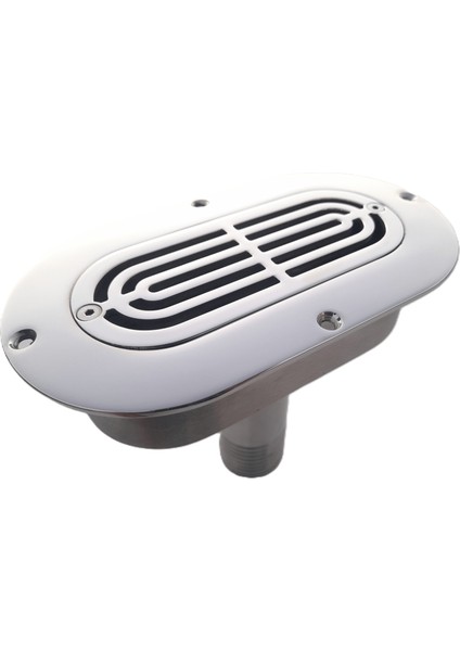 Güverte Su Gideri 180 x 100 mm 316 Kalite Krom