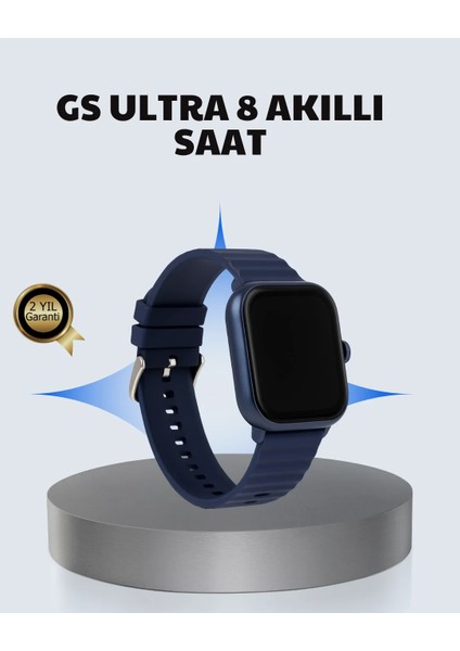 Akıllı Saat 360 Mah Çoklu Spor Modlu Lacivert Siyah Kordon