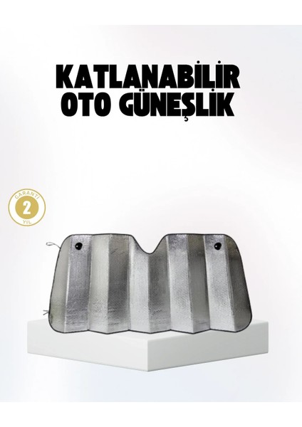 Otomobil Güneşliği – Katlanabilir Tasarım ve Süngerli Isı Yalıtımı