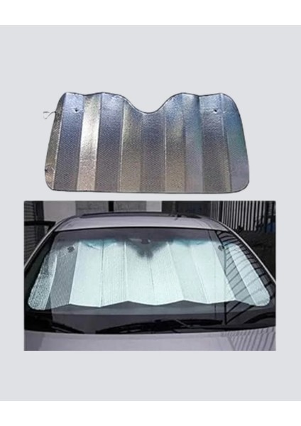 Araba Güneşliği Alüminyum Yansıtıcı Yüzeyle Etkili Isı Koruması indirimleri