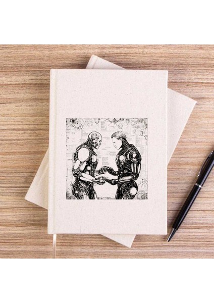 Biographical Analysis Çizgisiz Kanvas Defter Çizgisiz