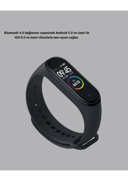 Bluetooth Akıllı Bileklik Spor Modlu Kalp Atış Takipli Uyku Analizli fırsatları