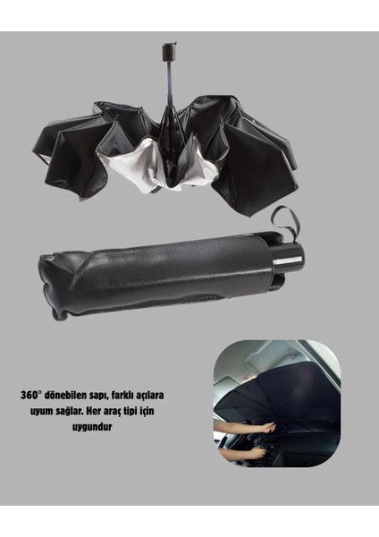 360° Ayarlanabilir Ön Cam Güneşliği – Pratik Kullanım ve Dayanıklı Yapı fırsatları