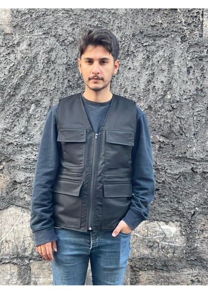 Erkek Yazlık Keten Kumaş Avcı Yelek Çok Cepli 7 Cep Beden Tablosuna Göre Sipariş Veriniz. modelleri