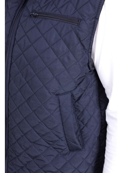 Erkek Lacivert Kapitone Yelek fiyatları