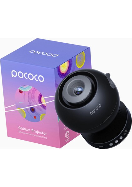 Yıldızlı Gökyüzü Projektörü Çocuk Gece Lambası, 2 Disk, A+++