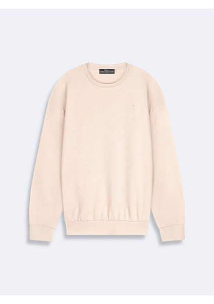 Lorize Sıfır Yaka Uzun Kollu Basıc Kadın Sweatshirt indirimleri