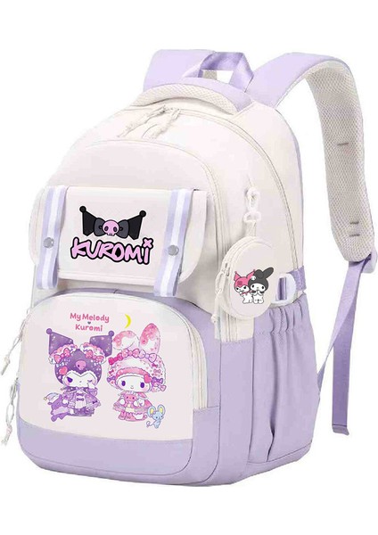 Ilkokul ve Ortaokul Öğrencileri Için Anime ve Çizgi Film Baskılı Şık, Hafif Sırt Destekli Sırt Çantası, Büyük Kapasiteli. (Yurt Dışından)