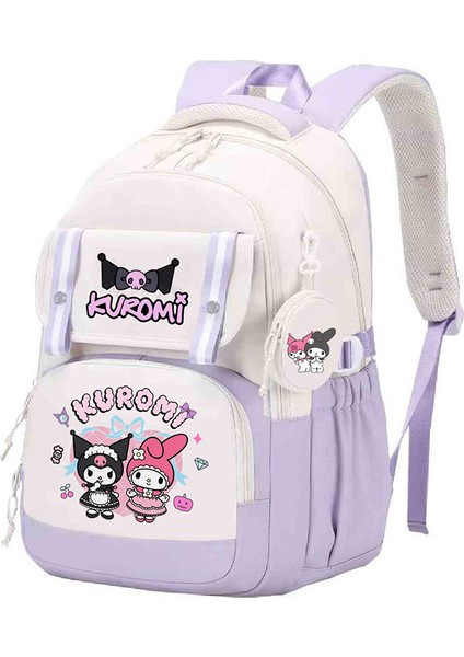 Ilkokul ve Ortaokul Öğrencileri Için Anime ve Çizgi Film Baskılı Şık, Hafif Sırt Destekli Sırt Çantası, Büyük Kapasiteli. (Yurt Dışından)