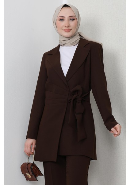 Adelisa Ceket Takım Acı Kahve indirimleri