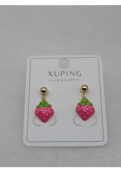 Xupıng Çocuk Küpe Gold