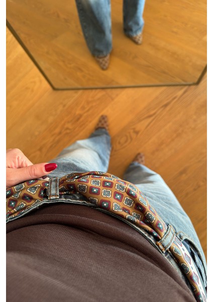 Fluarlı Yıkamalı Tasarım Palazzo- Mavi indirimleri