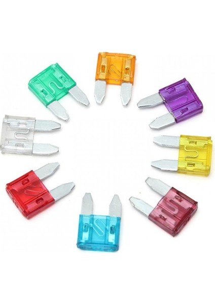 Bıçak Sigorta Seti Karışık Amper 10A 15A 20A 25A 30A (10'lu) fiyatları