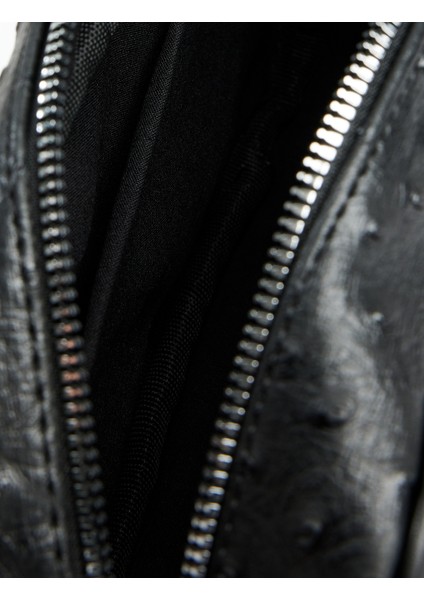 Suni Deri Fermuarlı Saplı Askılı Dokulu Çapraz Çanta indirimleri