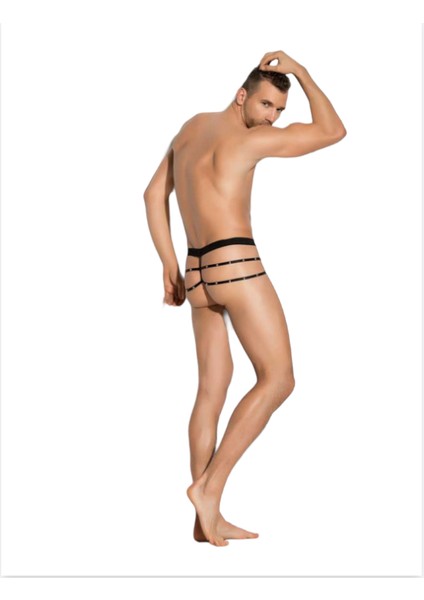 Süslü Erkek Aşk Kırmızısı Alımlı Metalli Tanga - String Tesori TESSİLLİ4598 fiyatları