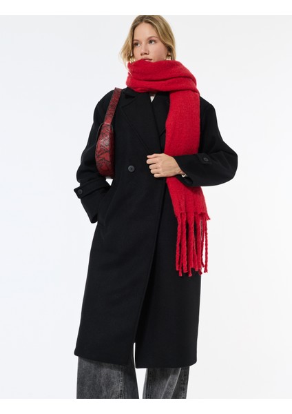 Oversize Kaban Kaşe Uzun Kollu Cepli Düğmeli Kruvaze fiyatları