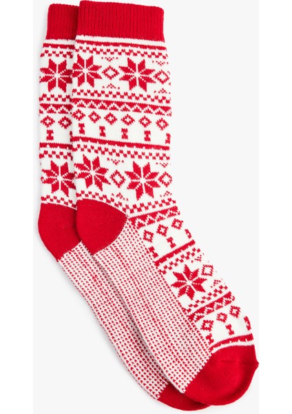 Yılbaşı Temalı Kalın Soket Çorap fiyatları