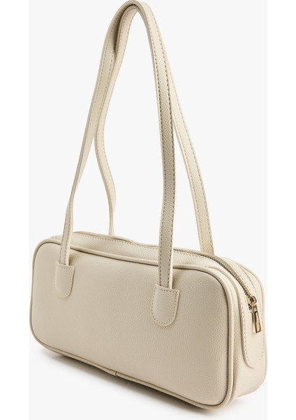 Saplı Fermuarlı Suni Deri Omuz Çantası fiyatları