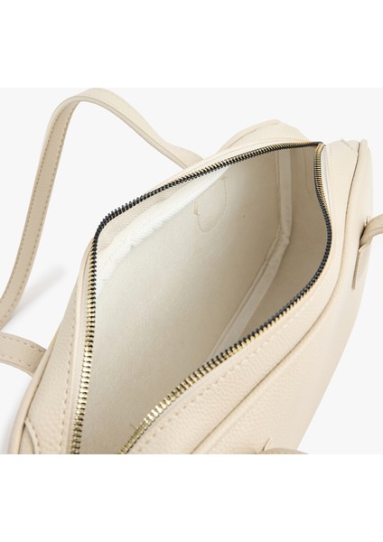 Saplı Fermuarlı Suni Deri Omuz Çantası fırsatları