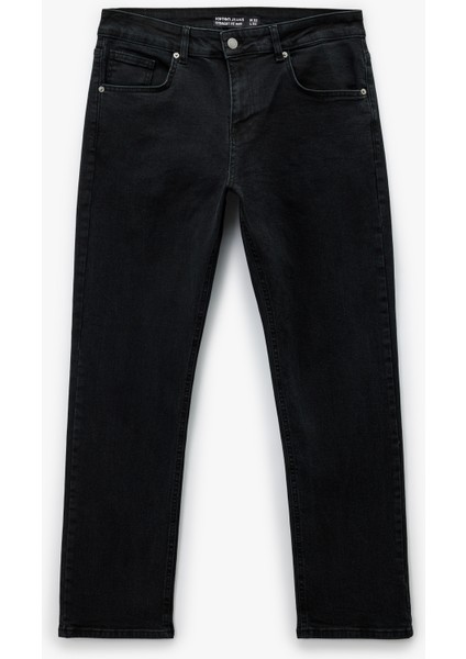 Normal Bel Straight Fit Jean Pantolon - Mark Jean
