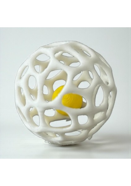 Kedi Oyuncak Topu – 2’li Set (Sarı Toplu – Dayanıklı – Sağlam Tasarım)