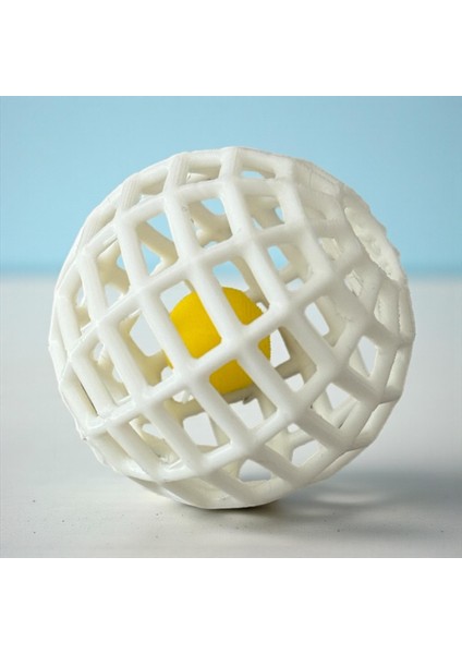 Kedi Oyuncak Topu – 2’li Set (Sarı Toplu – Dayanıklı – Sağlam Tasarım)