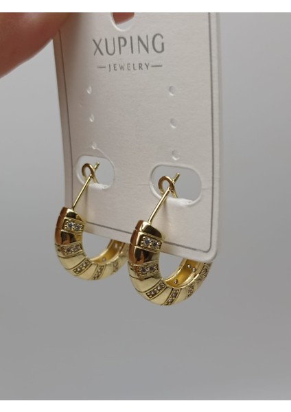 Xupıng Küpe Gold