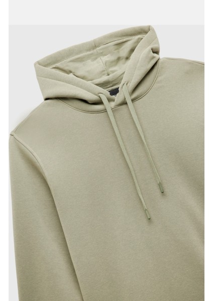 Erkek Kapüşonlu Kanguru Cepli Yumuşak Pamuklu Üç Iplik Kumaş Üst Kalite Sweatshırt indirimleri