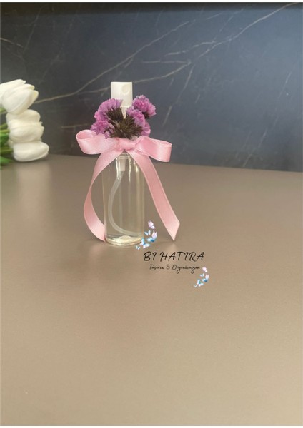 Hediyelik Sprey Kolonya Mor Çiçek 10 Adet