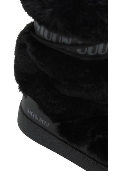 Kadın Bot 80D2450210-N001 Moon Boot Ltrack Faux Fur High Wp Black modelleri