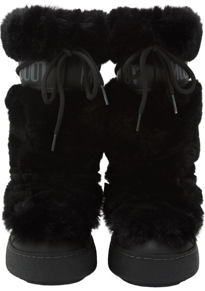 Kadın Bot 80D2450210-N001 Moon Boot Ltrack Faux Fur High Wp Black fırsatları