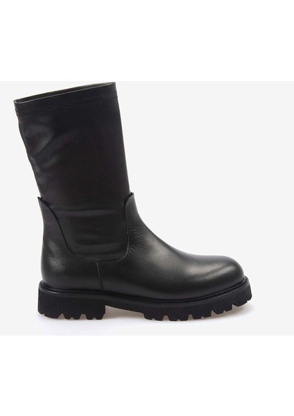 Hakiki Deri Kadın Bot 7003