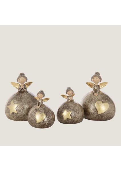 Zewa Melek Yıldız Dekoratif Obje L Bej fiyatları