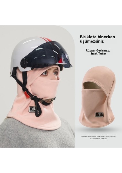 Yeni Sonbahar ve Kış Soğuğa Dayanıklı Şapka ve Eşarp Entegre Açık Hava Sıcak Yüz Koruma Maskesi Rüzgar Geçirmez Kalınlaştırılmış Açık Hava Bisiklet Pullover Şapkası (Yurt Dışından) modelleri