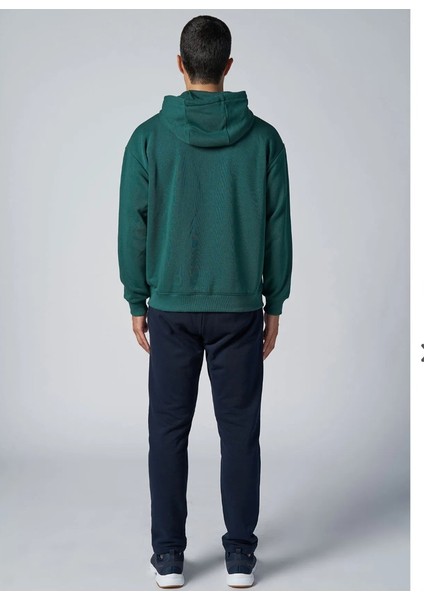 Erkek Kapüşonlu Kanguru Cepli Yumuşak Pamuklu Üç Iplik Kumaş Üst Kalite Sweatshırt fiyatları