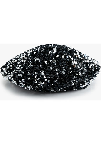 Pullu Payetli Ressam Şapka