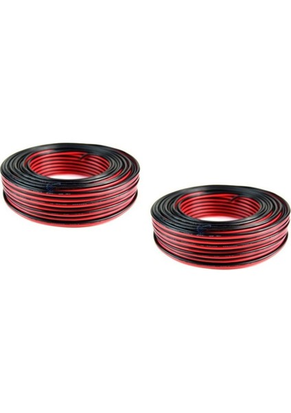 Çiftli Tesisat ve Hoparlör Kablosu 2 x 075MM ( 5 Metre ) fiyatları