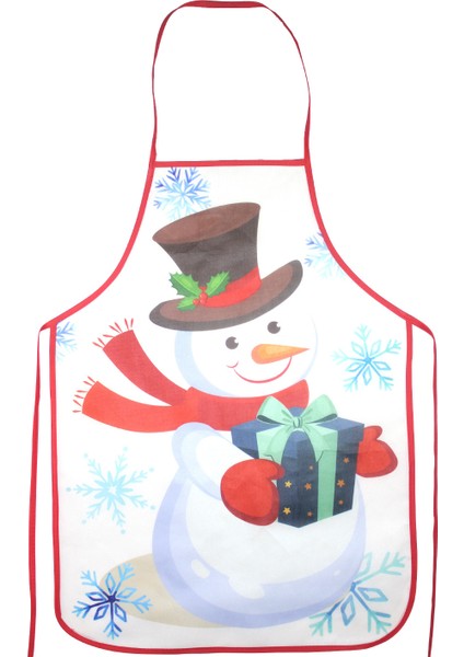 Noel Süsü Noel Baba Kar Adam Önlüğü (Yurt Dışından)