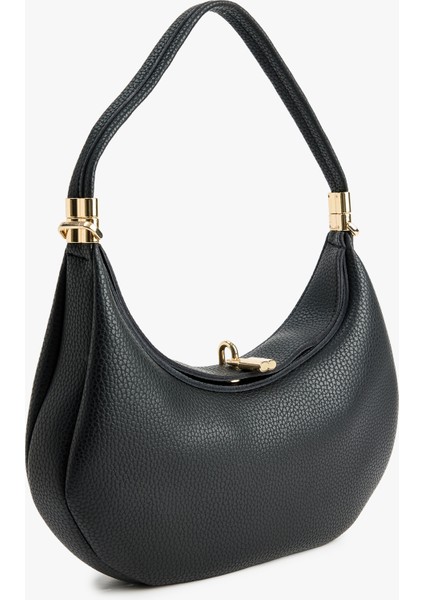 Suni Deri Metal Aksesuarlı Fermuarlı El ve Omuz Çantası fiyatları