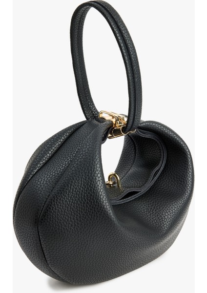 Suni Deri Metal Aksesuarlı Fermuarlı El ve Omuz Çantası indirimleri