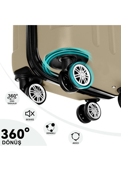 Ultra Hafif Abs Valiz Trıon fırsatları