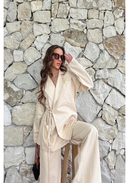 Spring Takım Krem modelleri