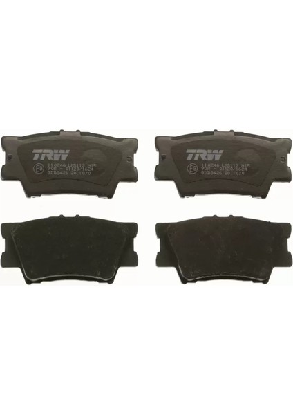 GDB3426 - Fren Balatası Arka - Trw fiyatları