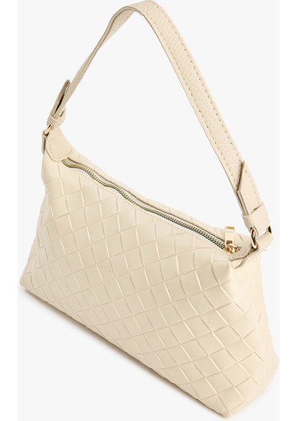 Örgü Detaylı Fermuarlı Askılı Suni Deri Omuz Çantası fiyatları